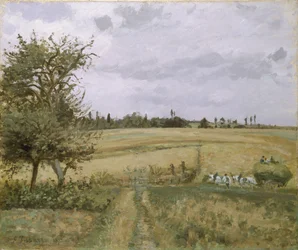 Landschap bij Pontoise, 19e eeuw